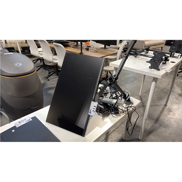 PHILIPS 27" MONITOR C/W DUAL MONITOR STAND AND PARTS