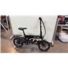 Image 2 : BLACK PLUG SINGLE-SPEED FOLDABLE E-BIKE - NO CHARGER NO KEY
