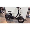 Image 2 : BLACK 7-SPEED FRONT-SUSPENSION FOLDABLE E-BIKE - NO CHARGER NO KEY