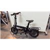 Image 1 : BLACK SIDEKICK MINI PRO 4-SPEED FOLDING E-BIKE - NO CHARGER NO KEY