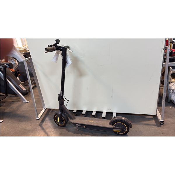 BLACK NINEBOT ELECTRIC SCOOTER - NO CHARGER