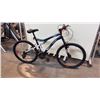 Image 1 : BLUE/WHITE CCM VANDAL 26 DUAL XC 21-SPEED FULL-SUSPENSION MOUNTAIN BIKE