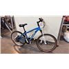 Image 2 : BLUE/WHITE NORCO KATMANDU FRONT-SUSPENSION 16-SPEED MOUNTAIN BIKE