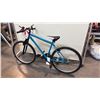 Image 1 : TURQUOISE BLUE 18-SPEED FRONT-SUSPENSION MOUNTAIN BIKE