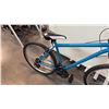 Image 3 : TURQUOISE BLUE 18-SPEED FRONT-SUSPENSION MOUNTAIN BIKE