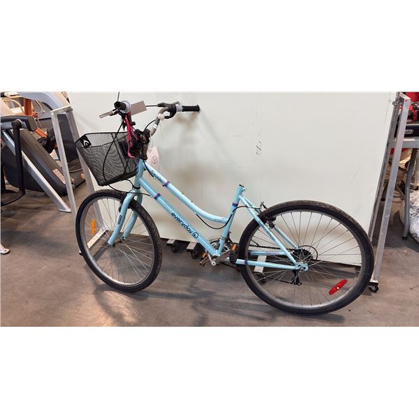 TEAL EVERYDAY TRAVELER 21-SPEED ROAD BIKE - NO SEAT