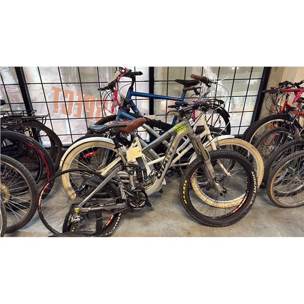 5 ASSORTED BIKES FOR PARTS