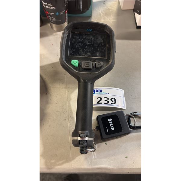 FLIR K65 ADVANCED NFPA THERMAL IMAGING CAMERA, MISSING CHARGER