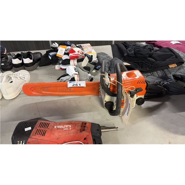 STIHL MS 170 LIGHTWEIGHT (APPROX. 8.8 LBS), 30 CC GASOLINE-POWERED CHAINSAW