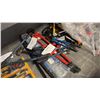 Image 2 : MISCELLANEOUS HAND TOOLS INCL BOLT CUTTERS HAMMERS, AXES, TRUWERX SCALING CHISEL, CAT RATCHET TIES