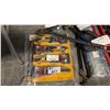 Image 3 : MISCELLANEOUS HAND TOOLS INCL BOLT CUTTERS HAMMERS, AXES, TRUWERX SCALING CHISEL, CAT RATCHET TIES