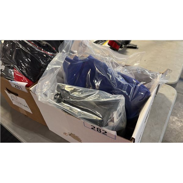 MIXED ITEMS INCL PURSES, WALLETS, SANDALS, SOCK AND MORE