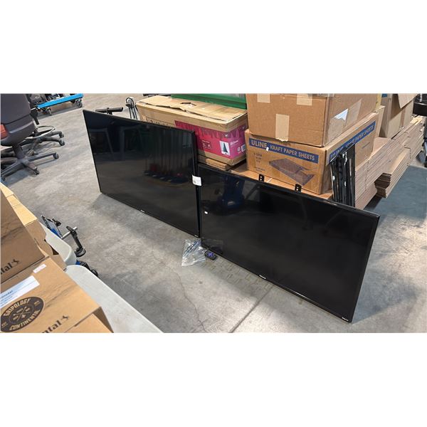 HISENSE 55R6107 55-INCH AND HISENSE 43R6107 4K UHD ROKU SMART TV C/W REMOTES