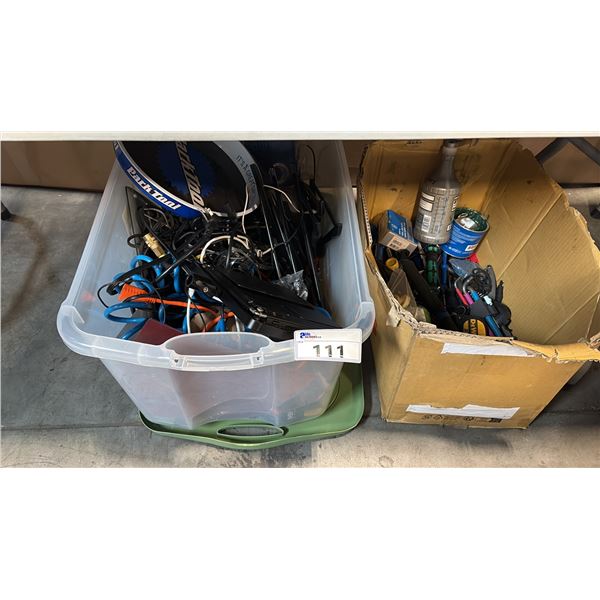 MIXED ITEMS INCL PARKTOOL TOOLS AND MORE