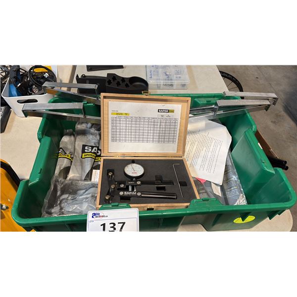 SAPIM SPOKES S0903 TENSION METER, HOZAN C-335 DISHING GAUGES AND SPOKES