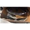Image 3 : 7 BIKE WHEELS INCL HANDLAIDINCANADA C. HOLMAN SIGNED AND 2 BIKE FORKS