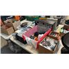 Image 1 : MIXED ITEMS INCL 4 MITUTOYO DIGITAL MEASURING DEVICE, JAGWIRE HYDRAULIC HOSE CUTTER, THH-10/IR-1.3