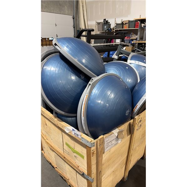 CRATE OF BOSU PRO BALANCE TRAINERS