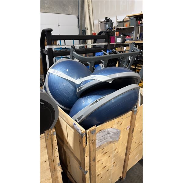 CRATE OF BOSU PRO BALANCE TRAINERS