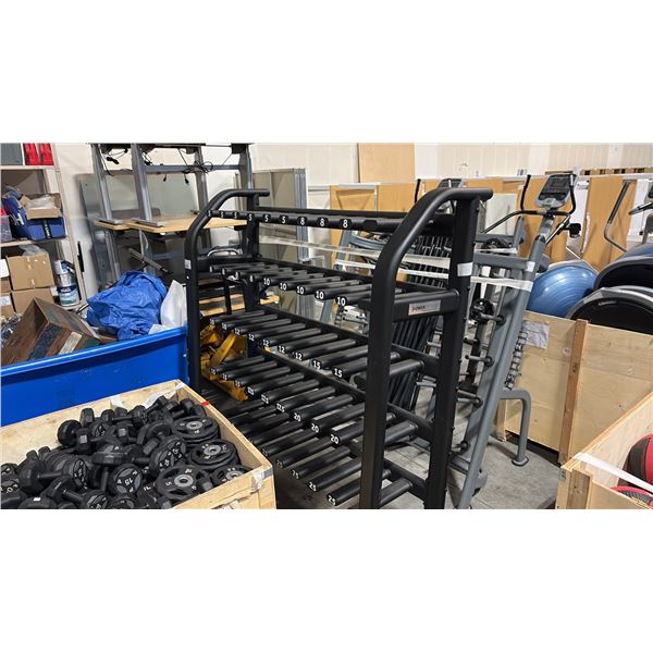 DENALI SERIES VERTICAL BY POWER SYSTEMS DUMBBELL RACK 64" WIDTH