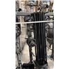 Image 2 : DENALI SERIES BY POWER SYSTEMS BARBELL RACK W/ BARS, PLATES AND CLAMPS 62" WIDTH
