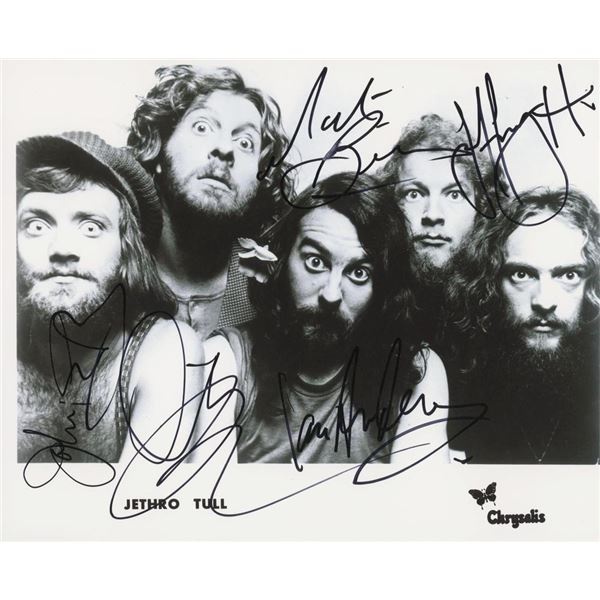 Jethro Tull facsimile signed photo