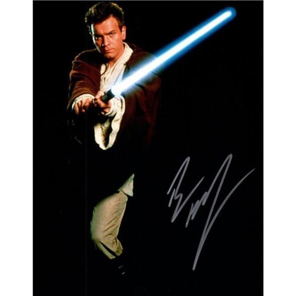 Star Wars Ewan McGregor facsimile signed photo