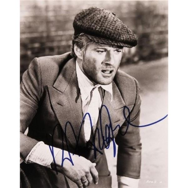 Robert Redford signed movie photo