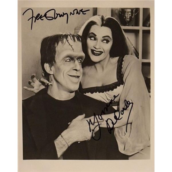 The Munster's facsimile signed promo photo