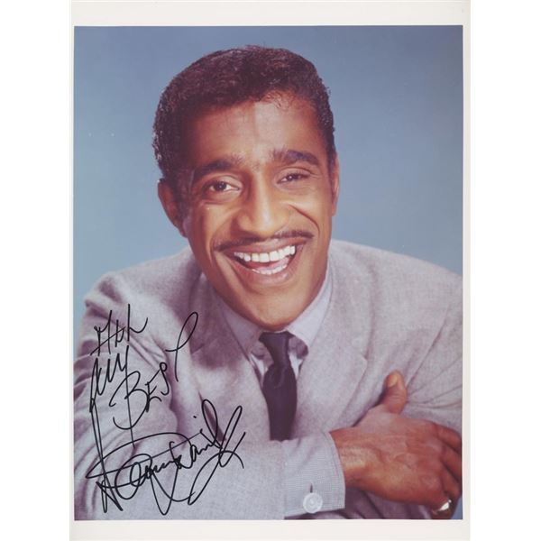 Sammy Davis Jr. facsimile signed photo