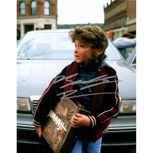 Jumanji Bradley Pierce facsimile signed photo