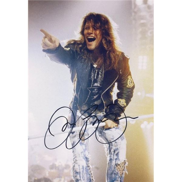 Jon Bon Jovi facsimile signed Photo
