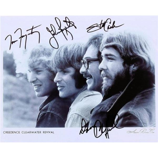 Creedence Clearwater Revival facsimile signed promo photo