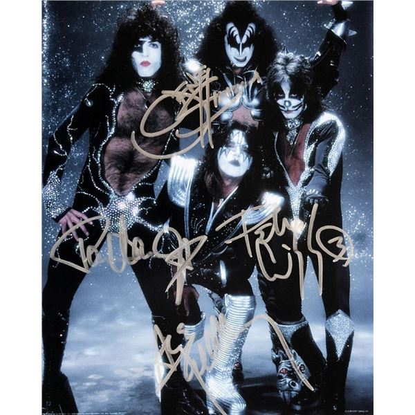 KISS facsimile signed promo photo