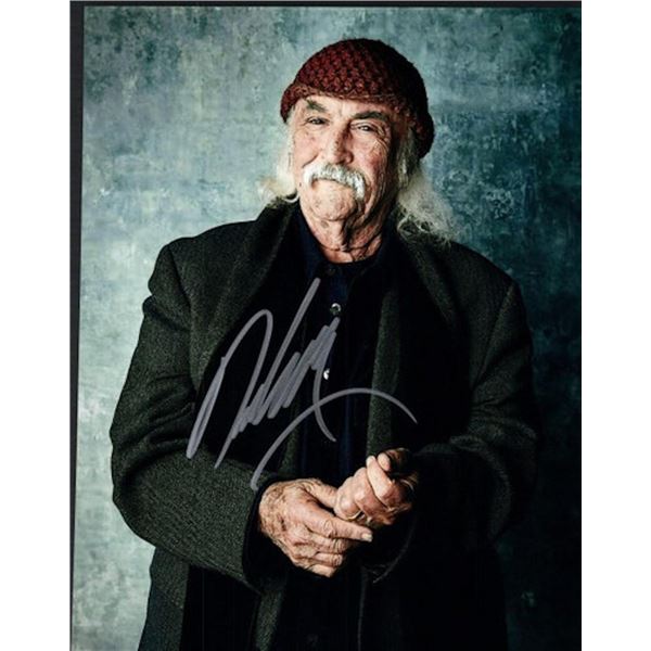 CSNY David Crosby facsimile signed photo