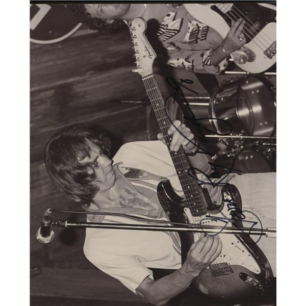 Stevie Ray Vaughan facsimile signed photo