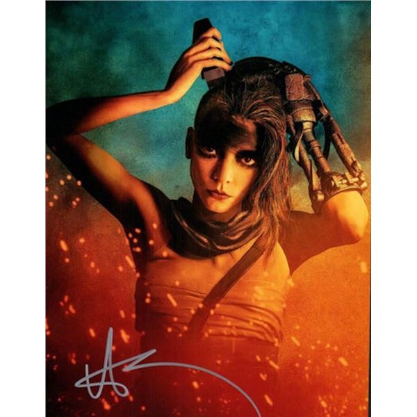 Mad Max Anya Taylor-Joy facsimile signed photo