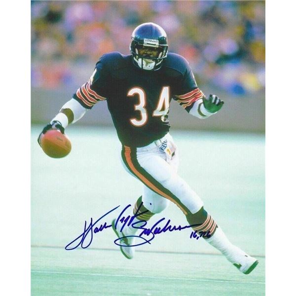 Walter Payton facsimile signed  photo