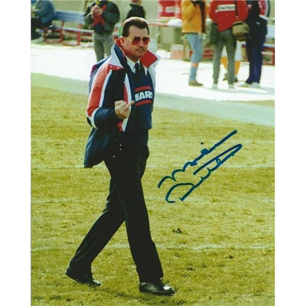 Mike Ditka facsimile signed  photo
