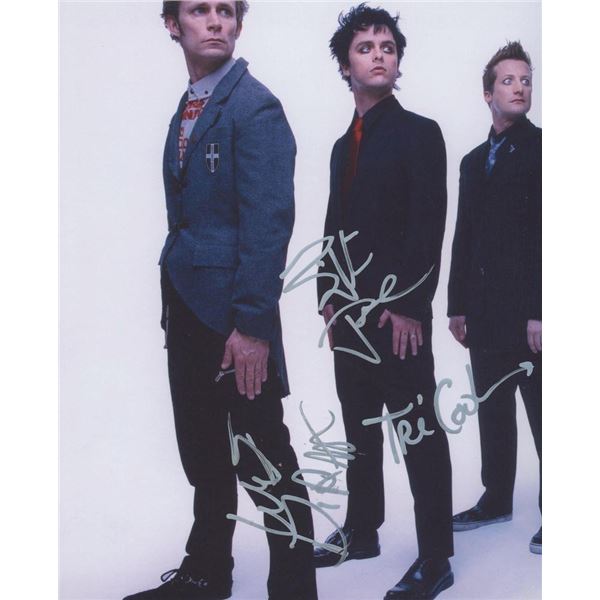 Green Day facsimile signed photo