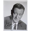 Image 1 : John Wayne facsimile signed portrait photo