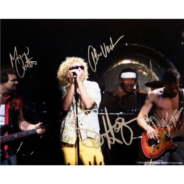 Van Halen facsimile signed promo photo