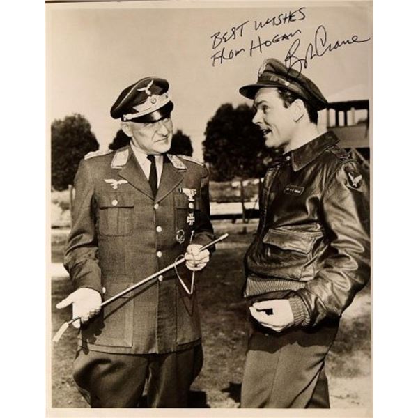 Bob Crane signed Hogans Heroes photo