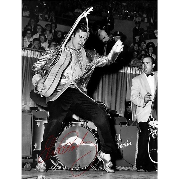 Elvis Presley facsimile signed  photo