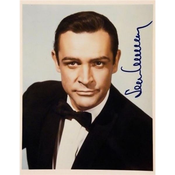 James Bond Sean Connery facsimile signed portrait photo