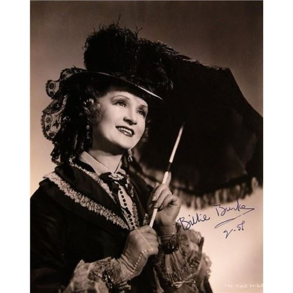 Billie Burke signed movie photo