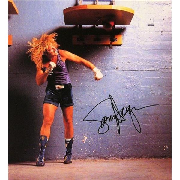 Sammy Hagar facsimile signed promo photo