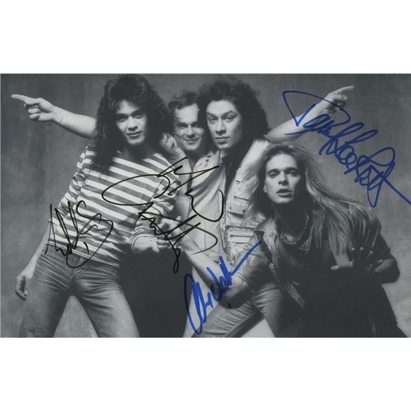 Van Halen facsimile signed photo