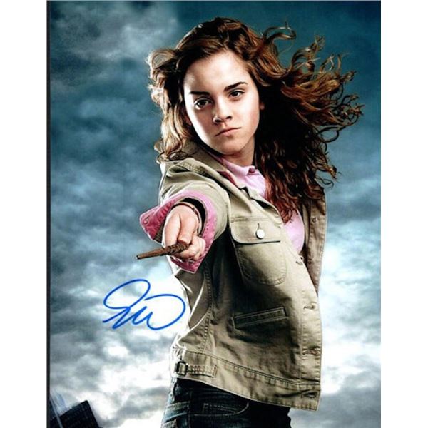 Harry Potter Emma Watson facsimile signed photo