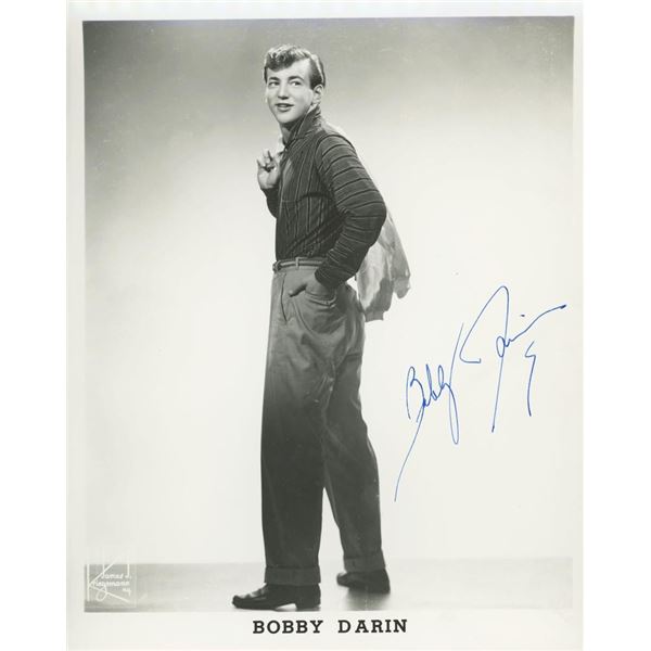Bobby Darin facsimile signed photo